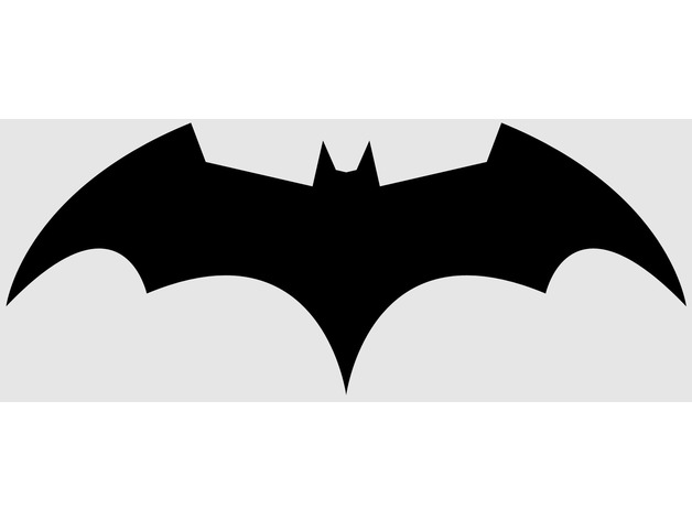 Batman Logo by LN_Maker - Thingiverse