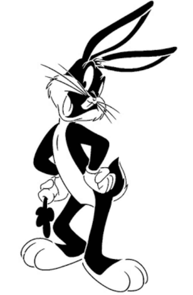 Bugs Bunny stencil