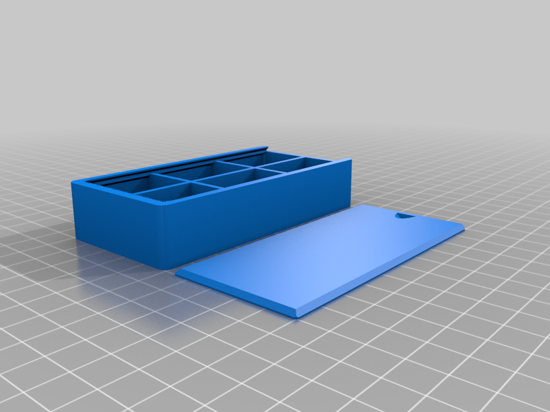 Round Box With Lid And Clasifier