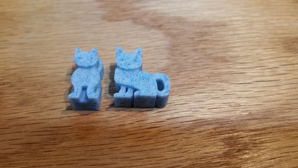 Two Cat Stax Game pieces