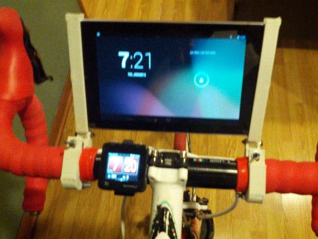 Bike Trainer Tablet Holder