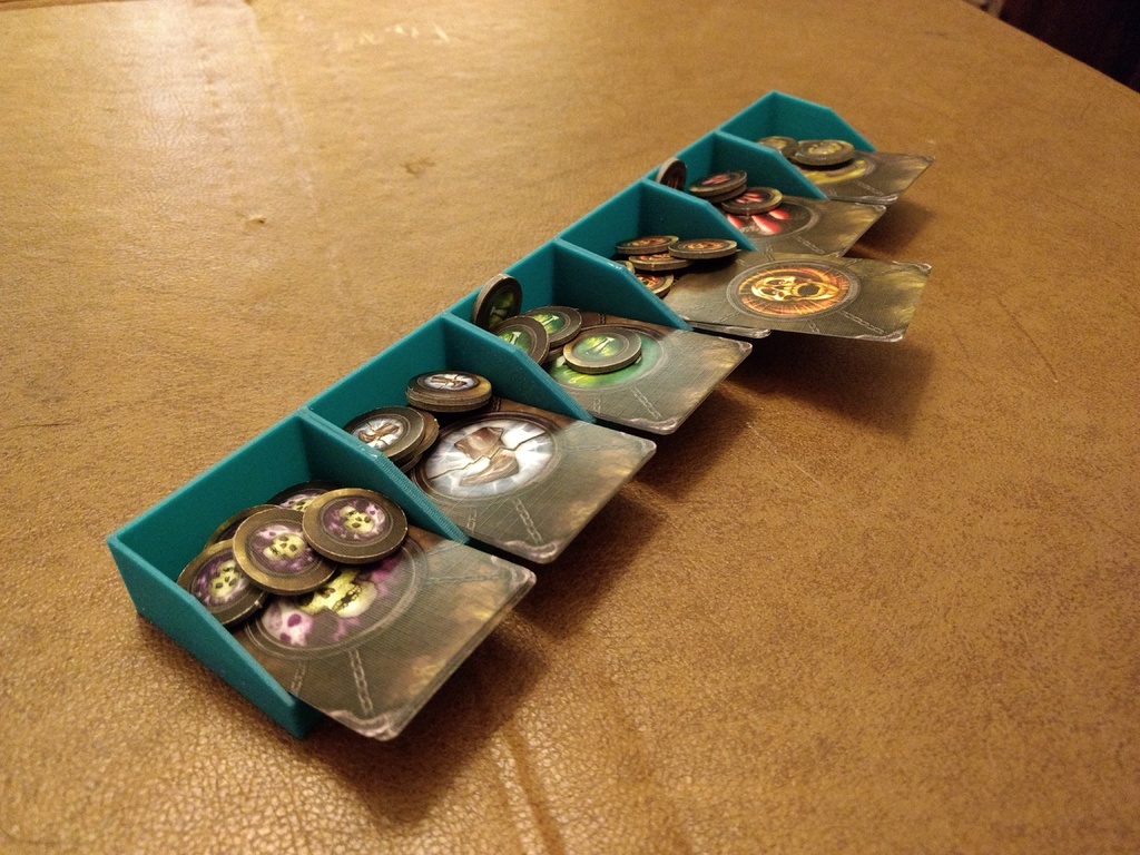 Descent 2nd ed. Conditions card/token tray