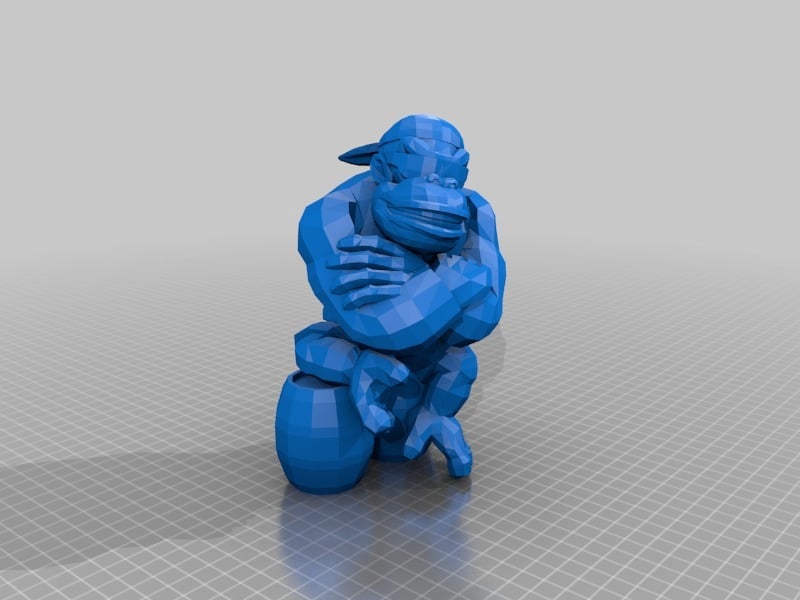 Funky Kong - Low Poly