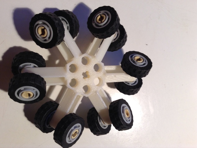 lovende reservation Ydmyge Lego Mecanum Wheel by maxchambers3 - Thingiverse
