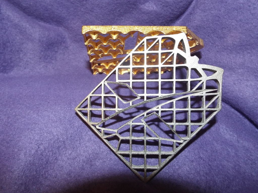 Grid Fin Coaster with Logo