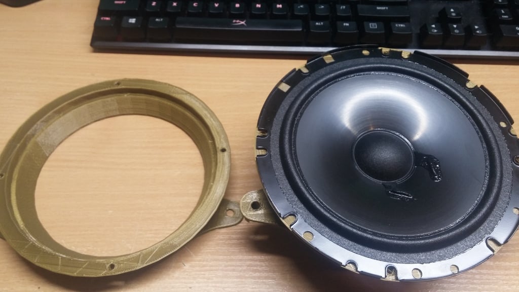 165mm front speaker adapter for Mercedes C-class W202