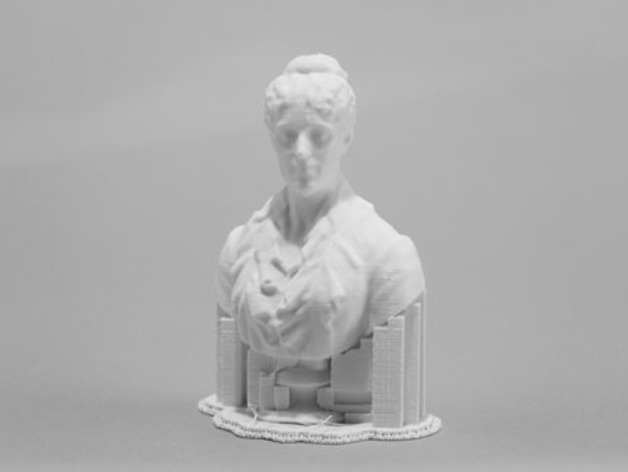 Grace Kimball marble bust