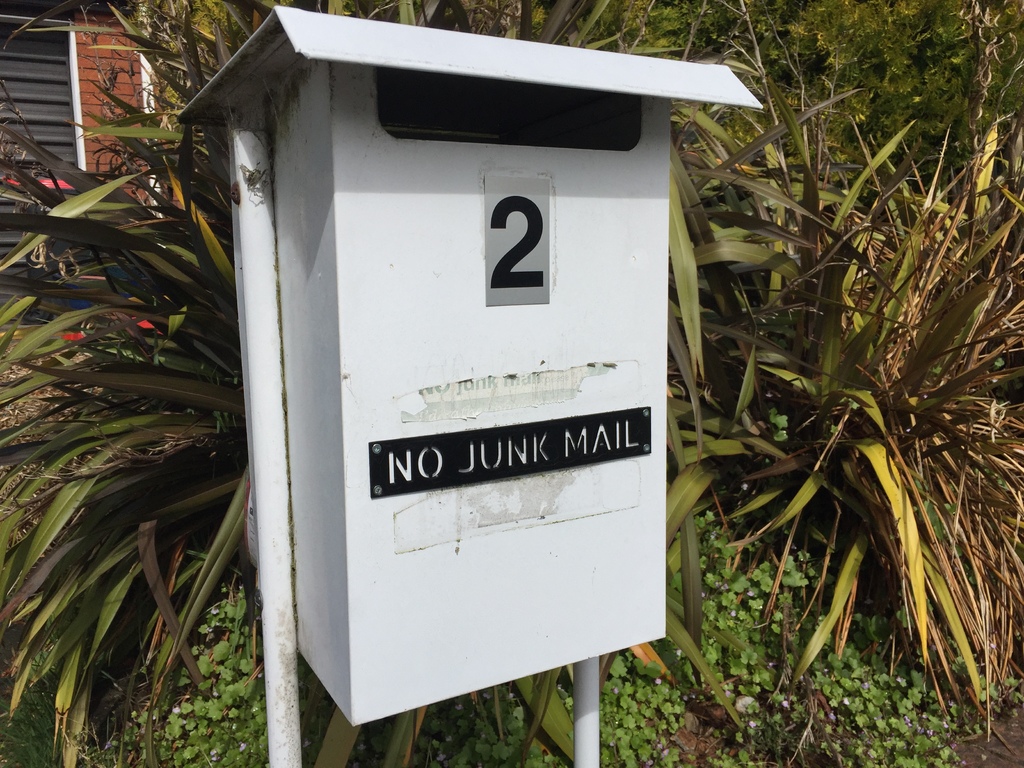 No Junk Mail