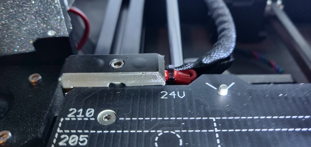 Prusa i3 MK3(S) Heatbed 90 Degree Minimal Cable Cover