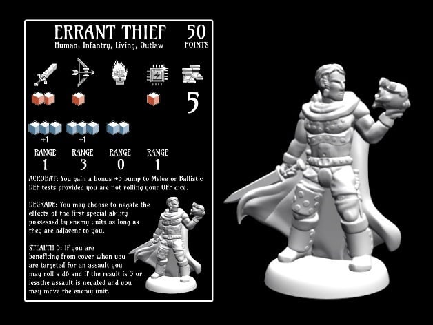 Image of Errant Thief (18mm scale)
