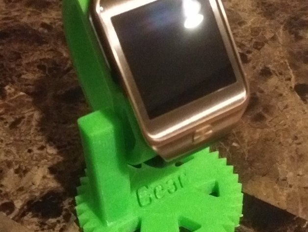 Galaxy Gear watch stand.
