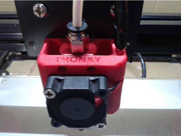 Tronxy  X3 Hot_end cover