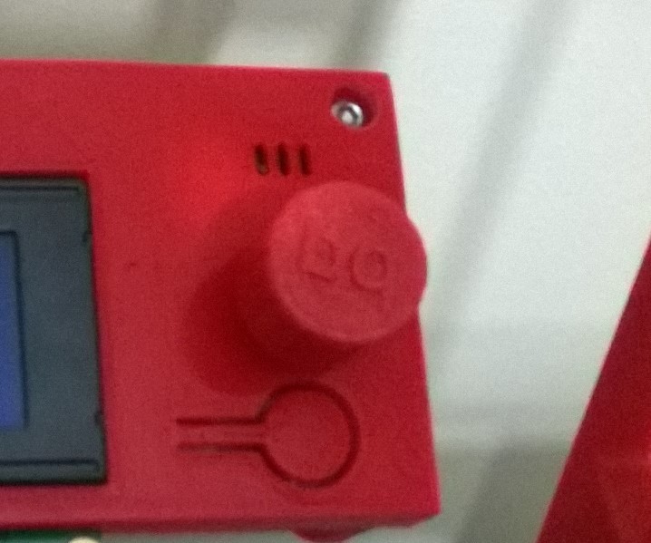 BQ Hephestos panel knob