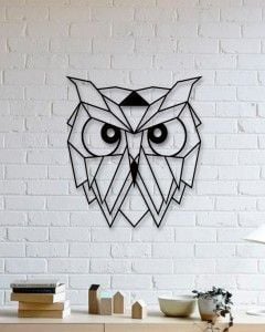 Owl Wall Sculpture 2D