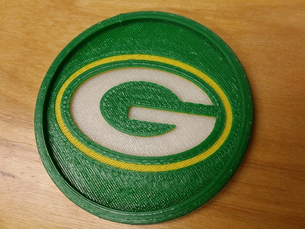 Green Bay Packers Coaster (3 Color)