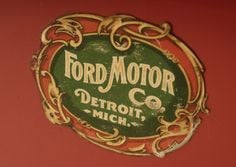 1903 Ford Badge (revisited: raised text)