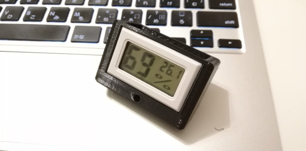 Holder for 1USD cheapest Desktop and Window Digital Humidity Thermometer
