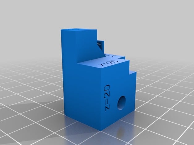 cube - fdm test calibration print
