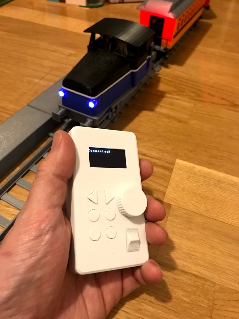 Remote Control for OS-Railway - fully 3D-printable railway system!