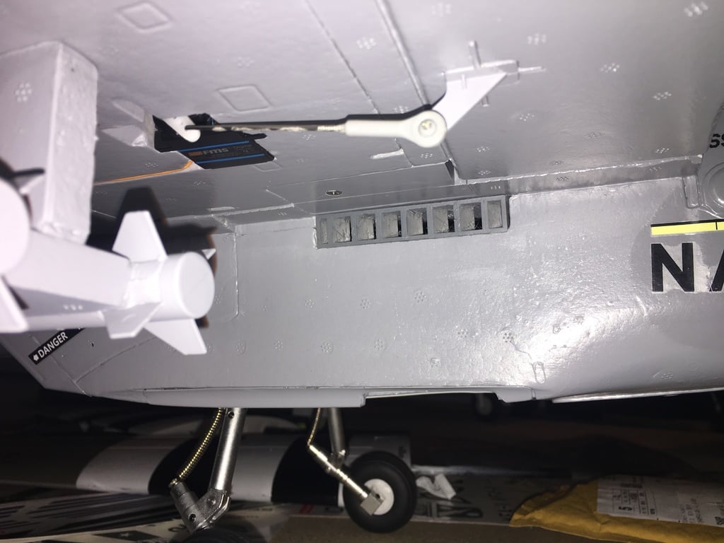 FMS F/A-18 Cheater hole vent
