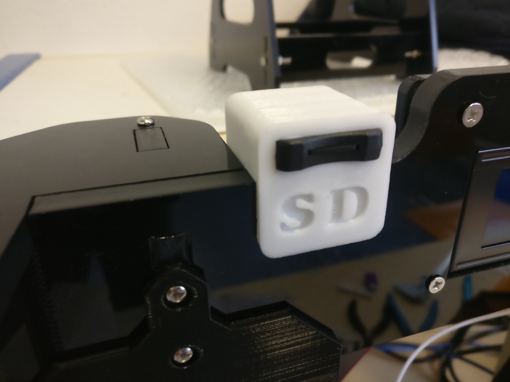 SD / micro SD card holder for ANET A8