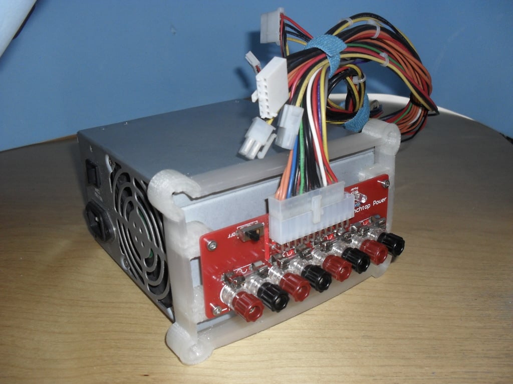 Benchtop Power PCB Holder for ATX PSU