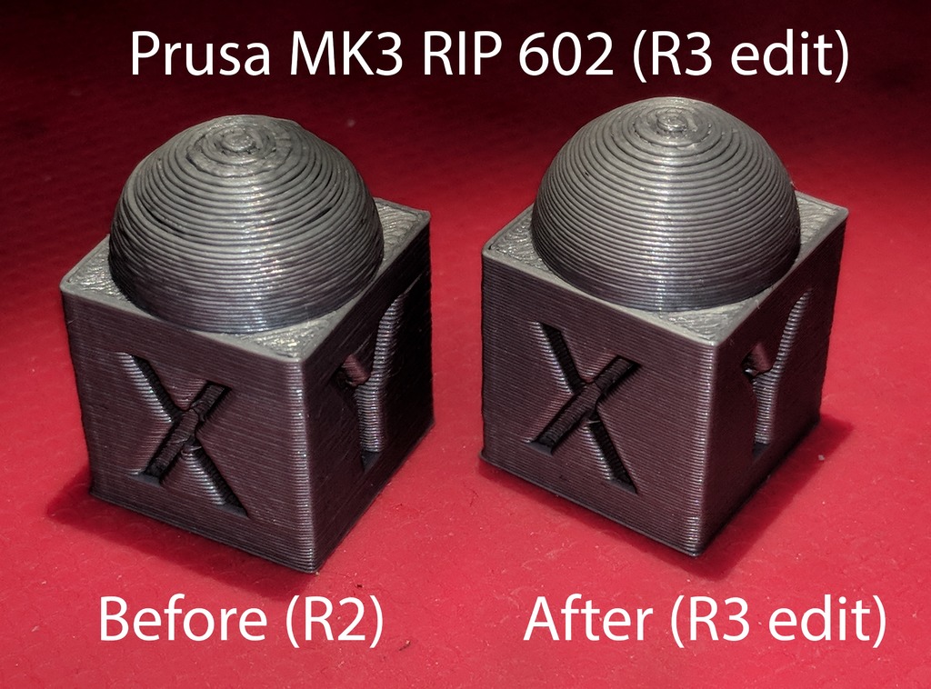 RIP 602 - Prusa MK3 Extruder Upgrade (R3 edit)