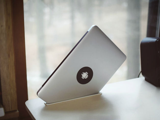 Macbook Air Stand - In Desk