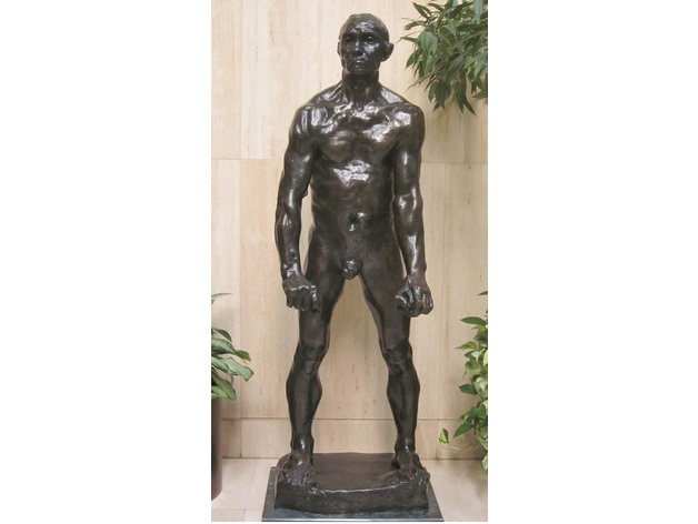 Jean d'Aire Nude Study at The Musée Rodin, Paris