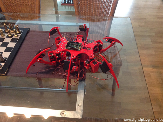 Andy - the 3D printed hexapod