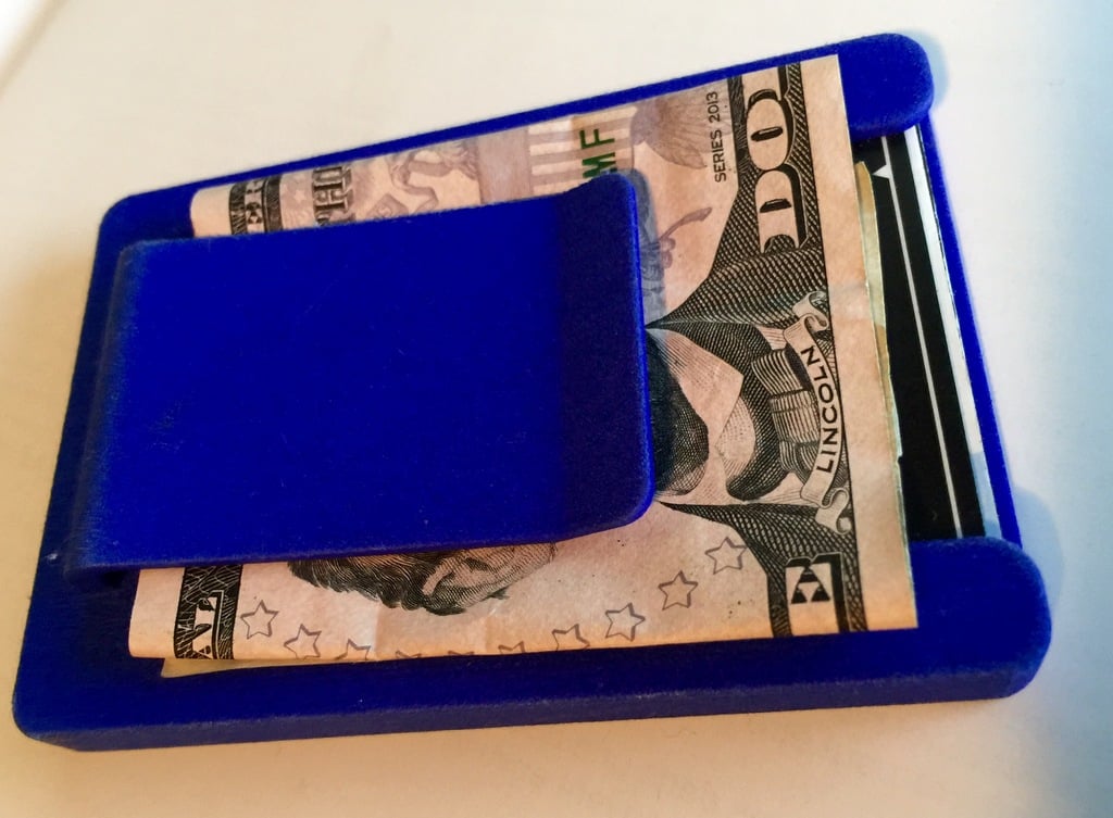 Wallet with money clip