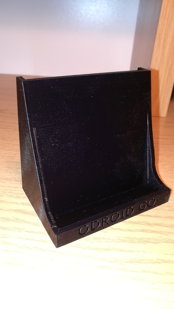 Odroid Go Stand with Text