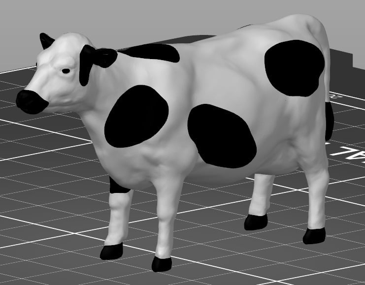 Multi Material Dairy Cow
