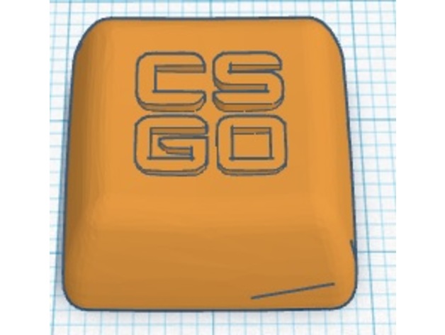 cs go key cap logo