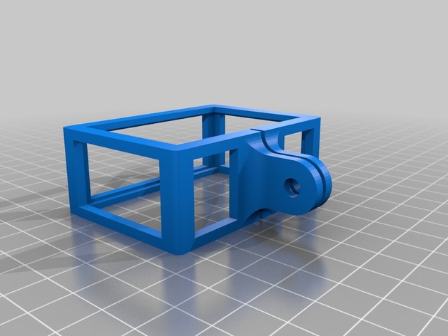 Makerbot Rep2 GoPro Adjustable Build Plate Mount