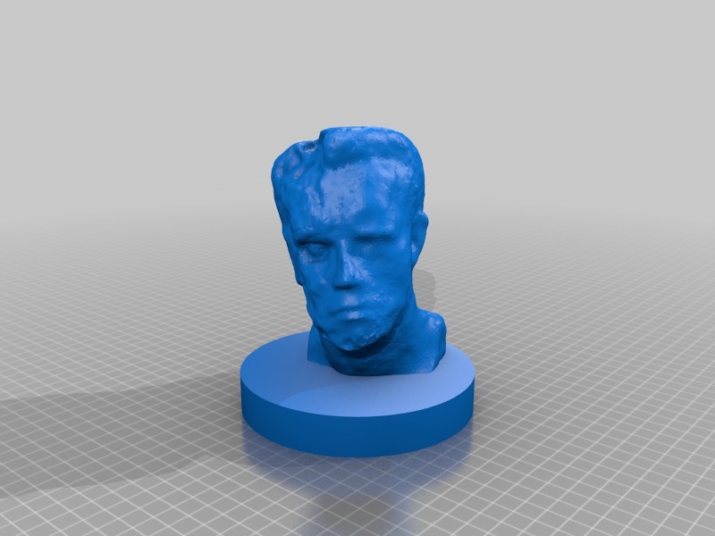 Sony XC1 3D Creator Test Print Terminator Head