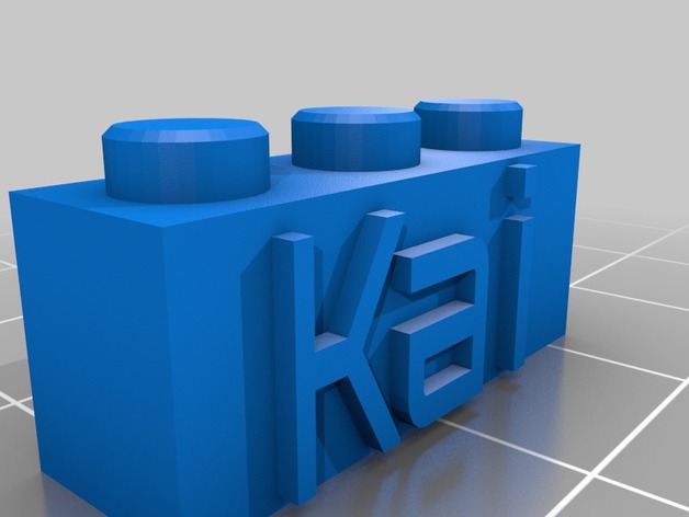 Kai - Lego Block Necklace/Keychain