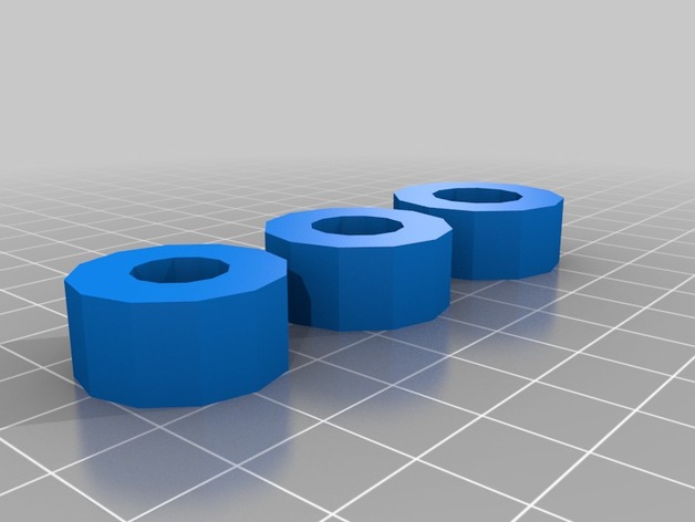 Simple Multi-sized Parametric Spacers/Washers
