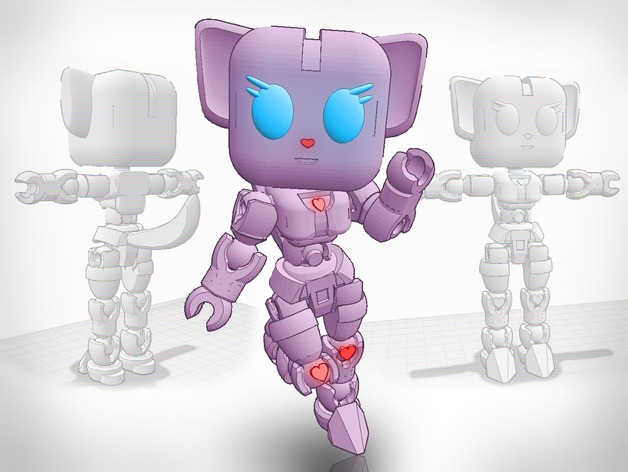 Kawaibot Kitty Tinkerplay (Thingmaker) Action figure [Ready for testing!]
