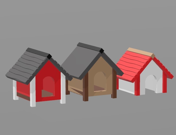 Doghouse H0 scale