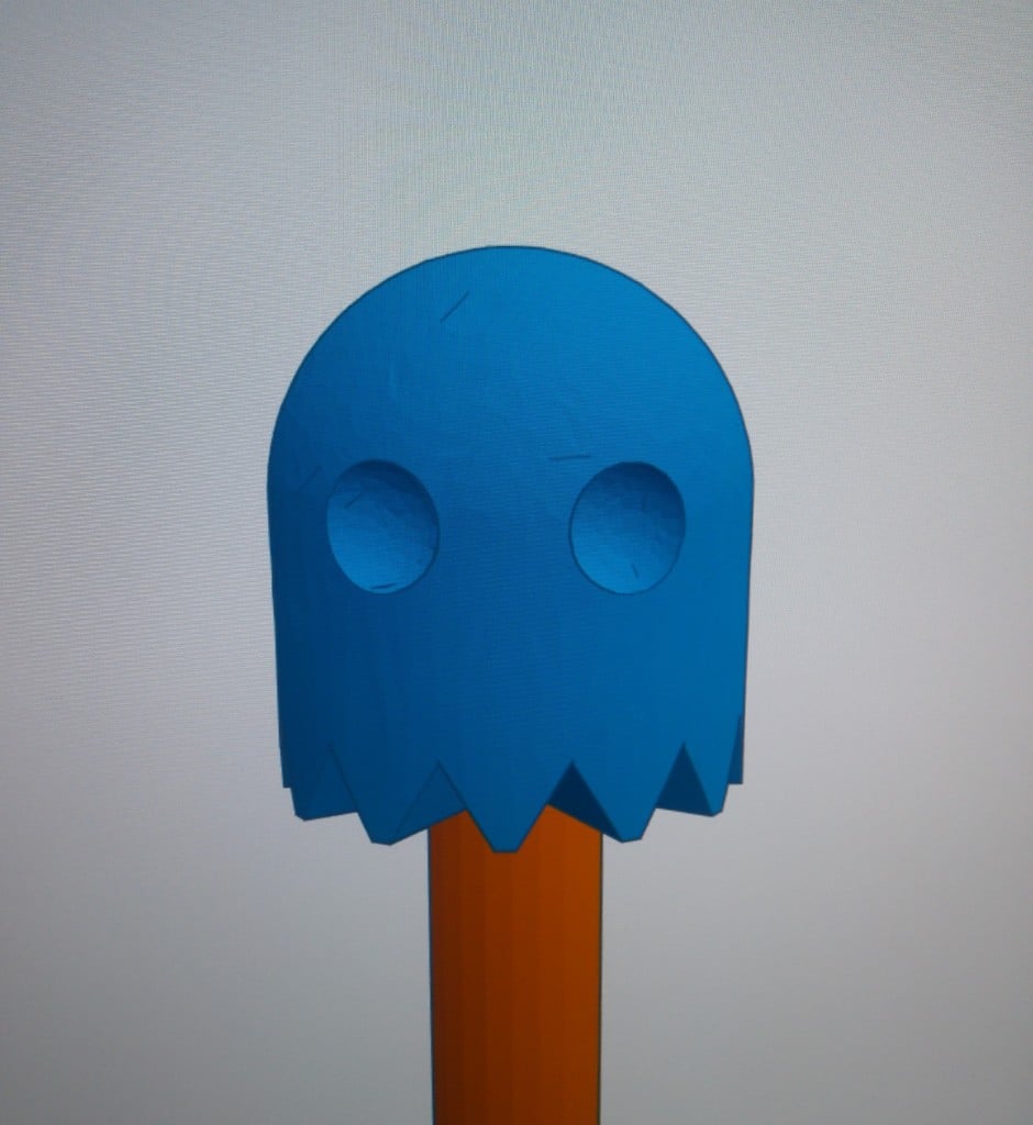 PacMan Ghost Pencil Topper