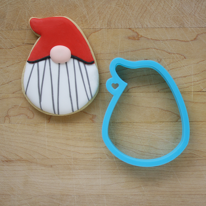 Gnome Face Cookie Cutter