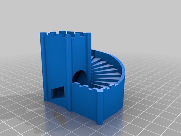 stairs dice tower