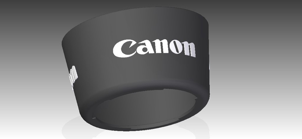 58mm canon dslr lens hood