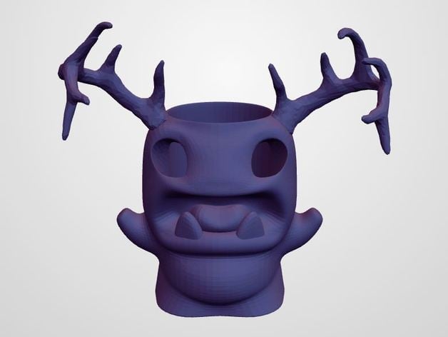 Monster + Antlers Pencil Pot