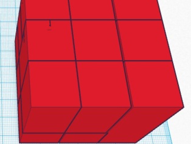 3D 3x3x3 Puzzle Cube