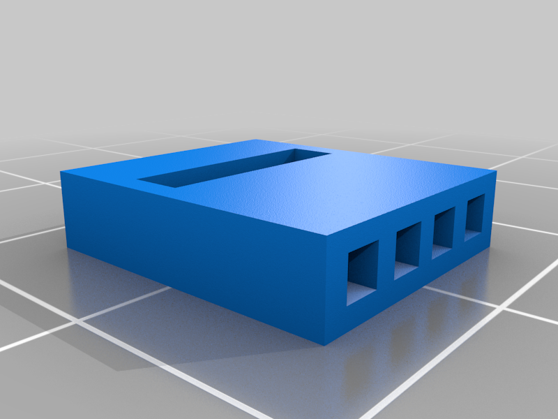 4 pin servo case