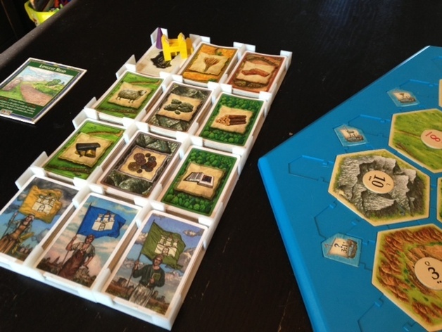 Catan card holder (Cities and Knights edition)