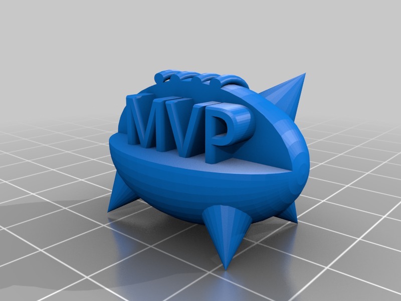 Blood bowl MVP spiked ball trophy
