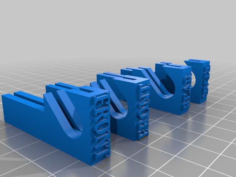 Glass Bed Clips for Monoprice Select Mini v2